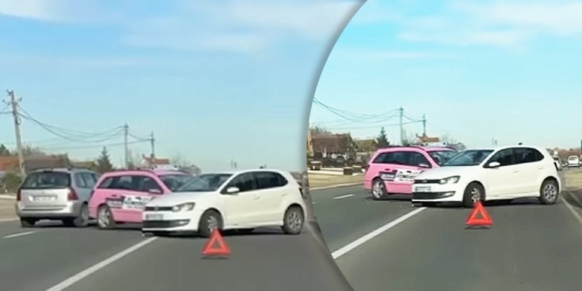 Žestok udes u Kragujevcu! Vozač koji je skrivio nezgodu uradio ovo (FOTO/VIDEO)