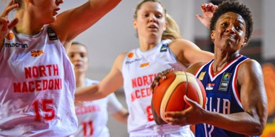 Pukla stotka! Srpske košarkašice deklasirale i Makedonke