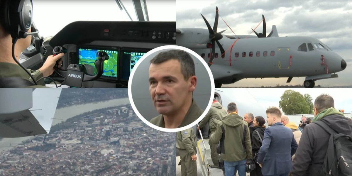 ČELIČNA KRILA NAŠE ARMIJE! Informer poleteo u najnovijoj letelici Vojske Srbije - Ovo je ponos cele zemlje! (VIDEO)