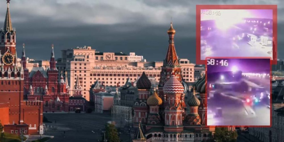 HITNO! Pogledajte snimak napada na Moskvu, na nebu samo bljesnulo (VIDEO)