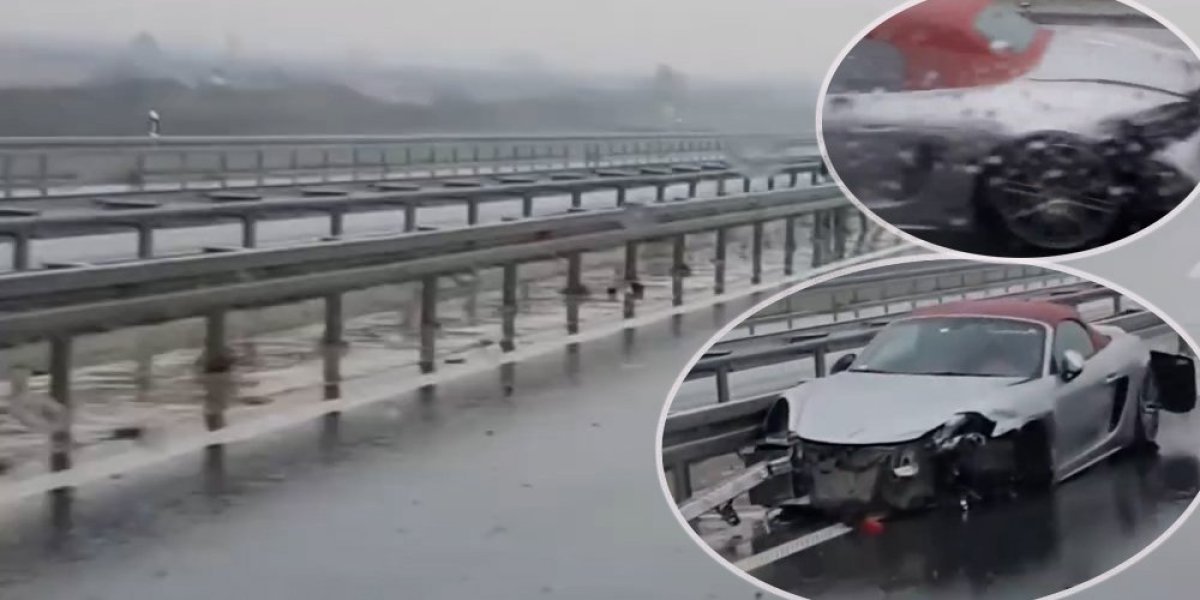 Automobil slupan na Milošu Velikom! Pogledajte stravičan snimak nesreće! (VIDEO)