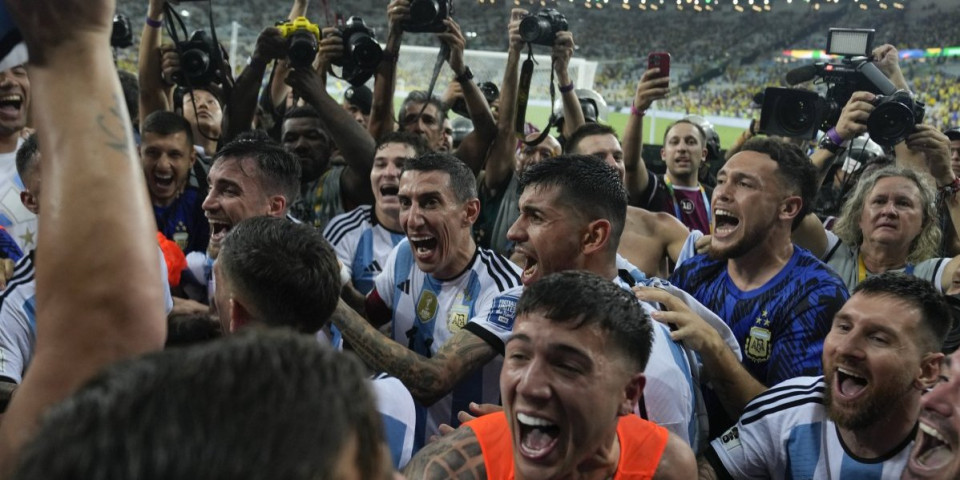 Haos, razbijene glave, užasne scene, Mesi povlačio ekipu, pa Argentina nokautirala Brazil (VIDEO/FOTO)