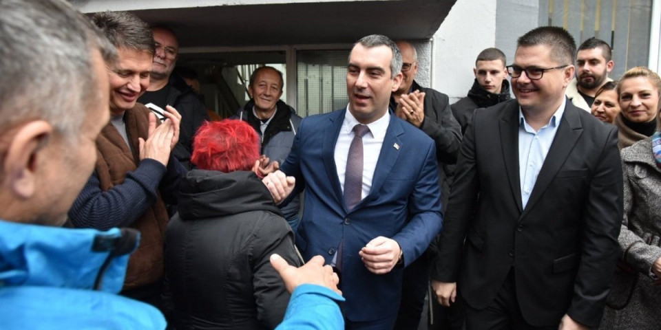 "Vi najbolje znate kako se menja lice Srbije": Orlić posetio Lebane, građani ga dočekali u velikom broju