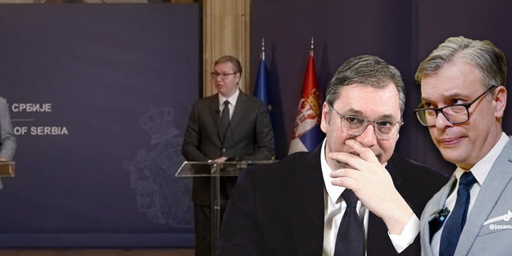 Lepo sam rekao da ništa ne potpisuješ! Vučić objavio novi video na TikToku: Predsednik i njegov dvojnik u "okršaju" (VIDEO)