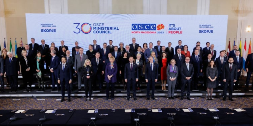 Otvaranje 30. ministarskog sastanka Oebsa u Skoplju - Očekuje se više od 70 delegacija