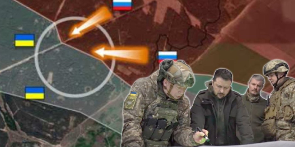(MAPA) Rusi se probijaju u Harkovskoj oblasti! Zelenski u strahu stigao na front (VIDEO)