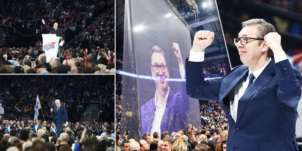 Hoću Srbiju, njenu budućnost i njen napredak! Vučić zagrmeo: Za pobedu, ubedljiviju nego ikada! (VIDEO)