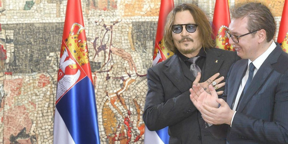 Kako je Džek Sperou doveo Džonija Depa u Beograd? Novi video predsednika Srbije će vas nasmejati do suza!