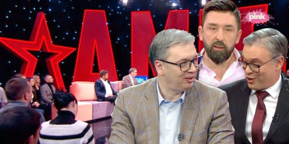 Vučić u Ami G Show sa svojim dvojnikom! Ovo pitanje je otkrilo ko je pravi predsednik!