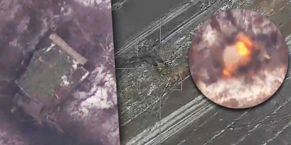 (VIDEO) Rusi gaze kod Bahmuta! Od neprijateljskih tenkova ostali samo dugmići