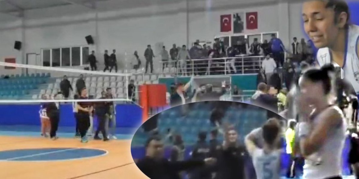 (FOTO/VIDEO) Užasno nasilje u Turskoj! Huligani hteli da linčuju odbojkašice, gađali ih flašama! Jezivi krici odzvanjali halom!
