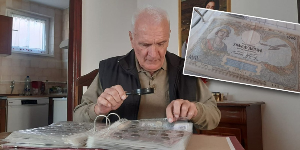 "Kolekcionastvo je strast" On ima milione i milijarde u svojoj kući: Batiša iz Topole godinama skuplja stari novac!
