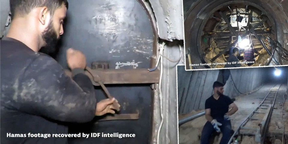 Šok u Gazi! Otkriven najveći podzemni tunel, dubok je 50 metara i mogu vozila da prolaze (VIDEO)