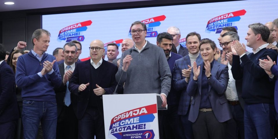 Srbija neće stati: Bojnik 77% , Lebane i Medveđa 63% za Vučića!