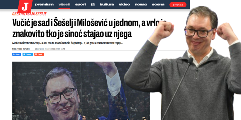 Ustaše poludele, ne mogu da podnesu Vučićevu pobedu: Predsednika nazivaju fašistom i slepcem!