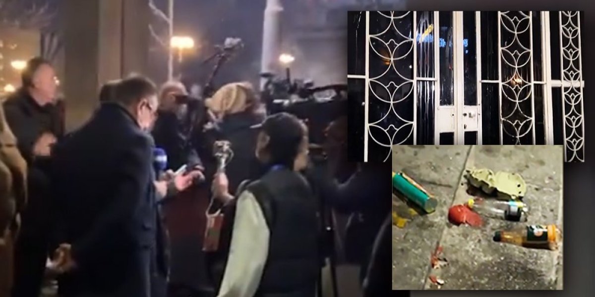 Reporterka pogođena u glavu! Đilasovci brutalno napali medije! (VIDEO)