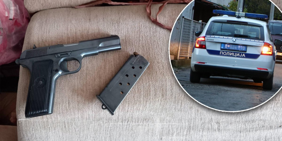 Muškarcu na ulici našli pištolj i pun okvir metaka! Određeno mu zadržavanje