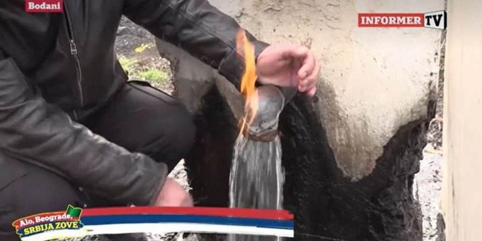 (VIDEO) Na ovom mestu voda gori! Srbija je zemlja čuda!