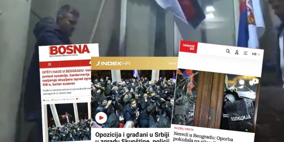 Hrvatski i islamistički mediji likuju:  Goreće Beograd!