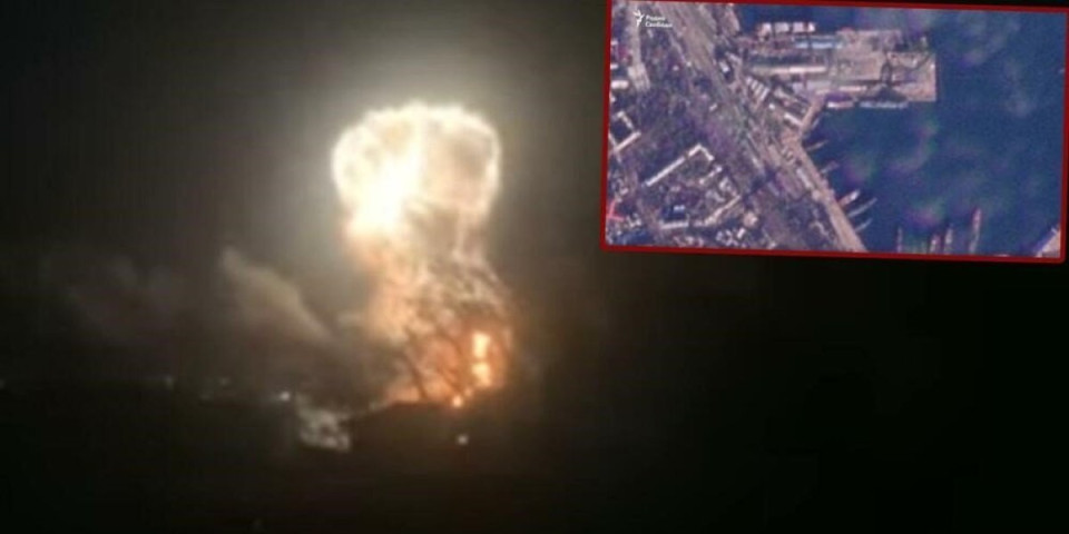 (VIDEO) Šok u Rusiji, šta se ovo dešava?! Ukrajina tuče bez milosti, satelit snimio zastrašujuće prizore!