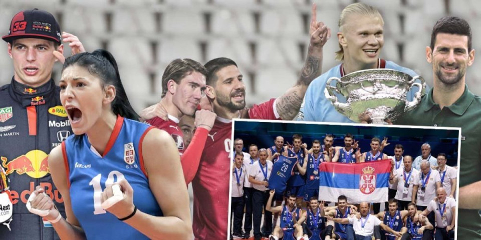 Novak, pa Piksijevi i Karijevi "orlovi"... Siti, Real, Ferštapen! Ovi događaji su obeležili sportsku 2023! (VIDEO)