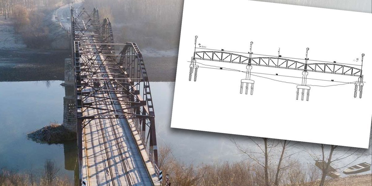 Gradi se novi železnički most! Evo kako će izgledati! (FOTO)