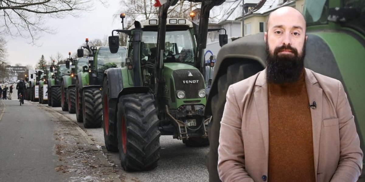Farmeri pene na Šolca! Nemci će gaziti Berlin sa 5.000 traktora ako vlasti ne vrate subvencije! (VIDEO)