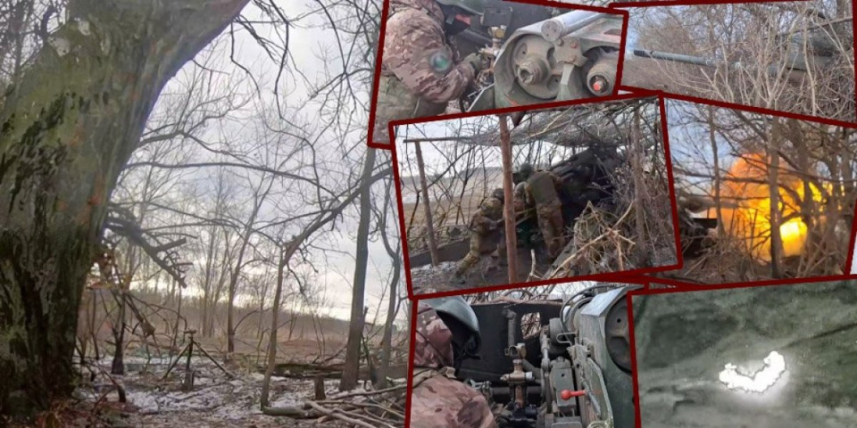 Pojavio se brutalan snimak! Ruska artiljerija uništava ukrajinsku komandu, oružje i vojsku na desnoj obali Dnjepra