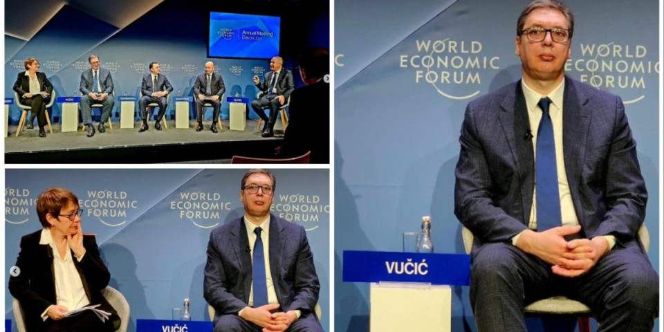 Najvažnije je povezivanje! Vučić iz Davosa: Samo na taj način možemo da gledamo u dobru budućnost koja je pred nama!