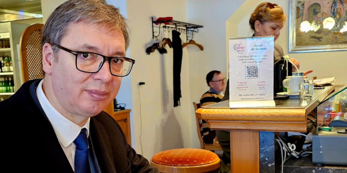 "Umesto ručka, čaj od nane": Vučić pokazao kako se priprema za sastanak sa Ursulom fon der Lajen! (FOTO)