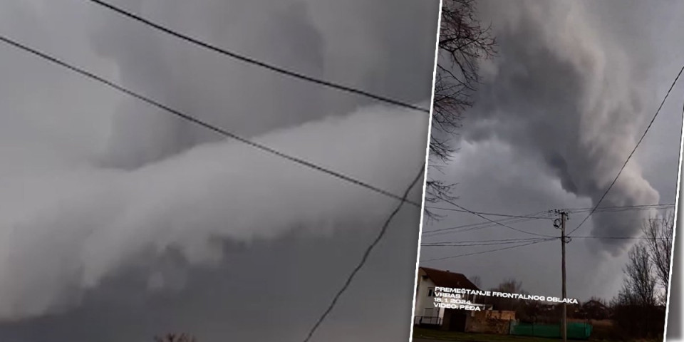 Crni oblaci nadvili su se nad Srbijom: Prati ih jak vetar i kiša, evo gde je situacija alarmantna!