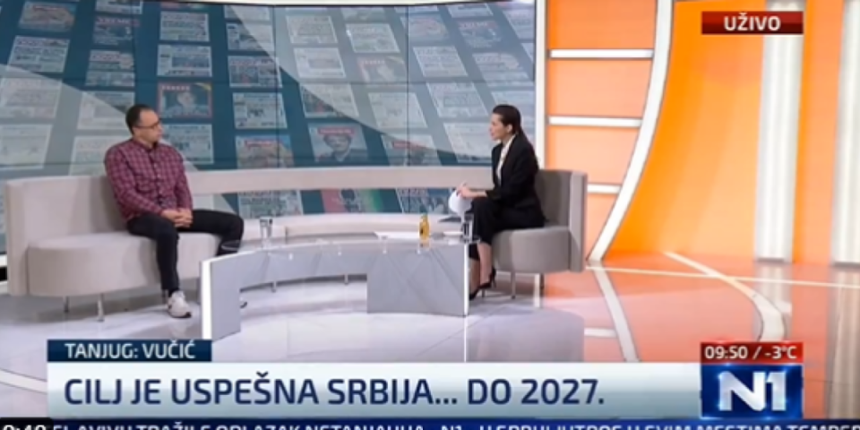 Da li ste, bre, vi normalni?! Gost N1 optužio Vučića za genocid nad sopstvenim narodom (VIDEO)