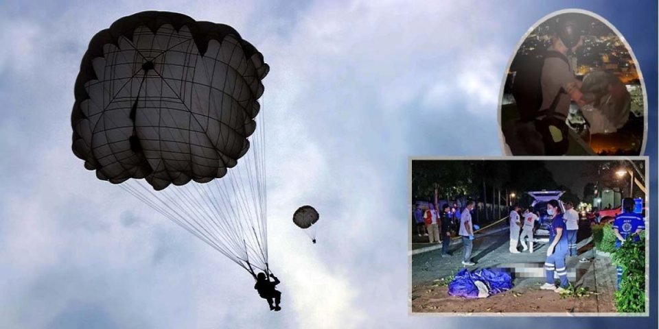 Skočio sa 29. sprata, padobran se nije otvorio! Fotografija uznemirila mnoge, prvo pao na drvo (FOTO)