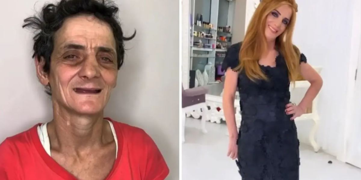 Šok transformacija! Beskućnicu sredili u salonu i pretvorili u lepoticu (VIDEO)