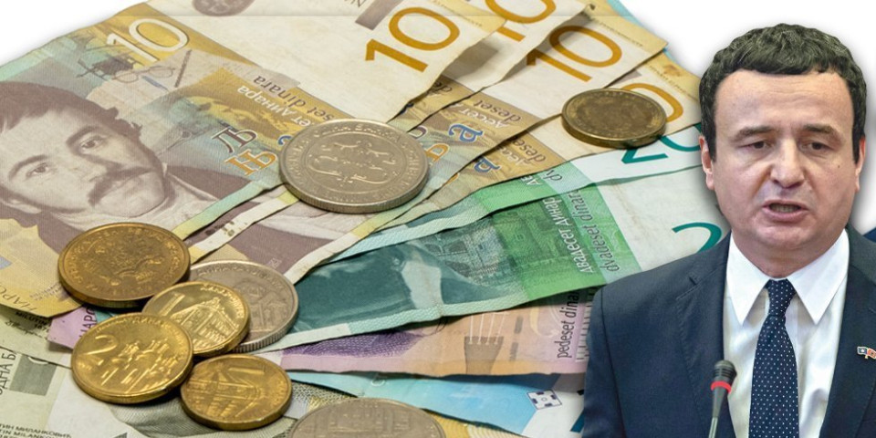 Terorista Kurti ukinuo srpsku valutu: Zabranjen transport dinara na KiM!
