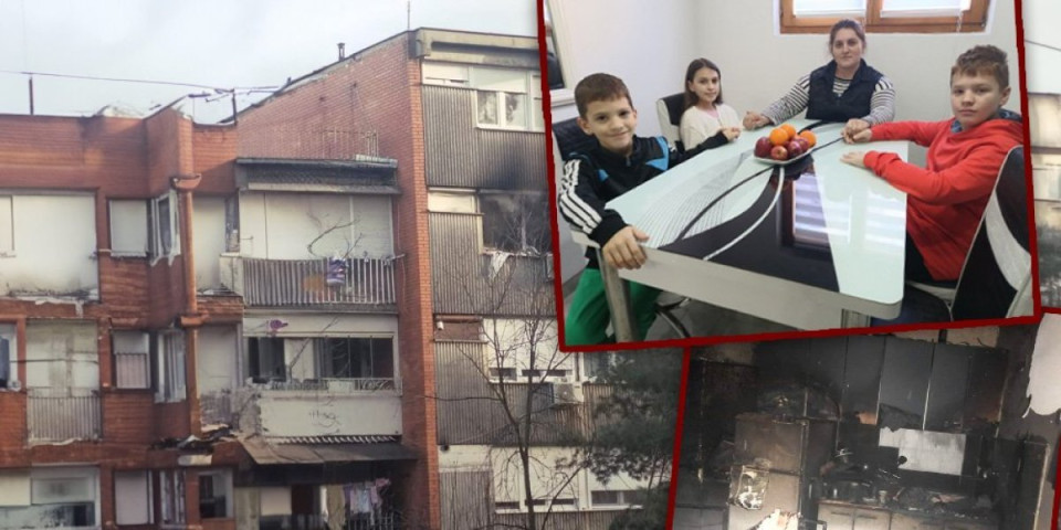 Ima dobrih ljudi! Danici i deci posle pažara, ministar Gašić platio stan za godinu dana!