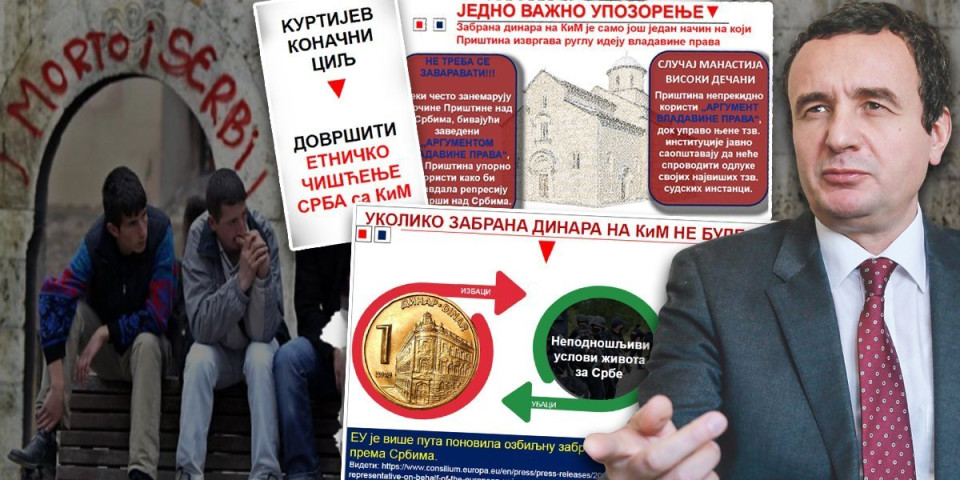 (FOTO) Dramatično! Ovo će se desiti zbog Kurtijeve odluke da ukine dinar na Kosovu!