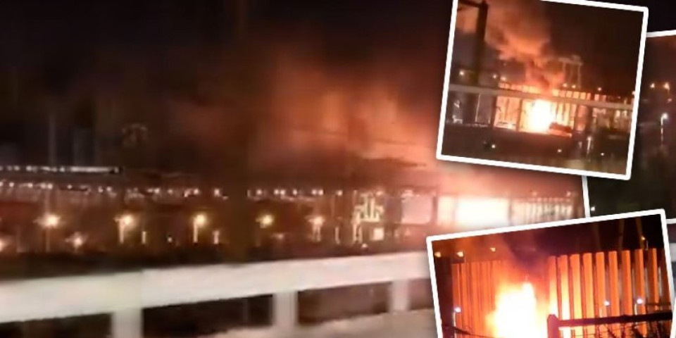 Požar na rumunskom delu hidroelektrane "Đerdap"! Zapalio se transformator, vatrogasci na licu mesta (VIDEO)