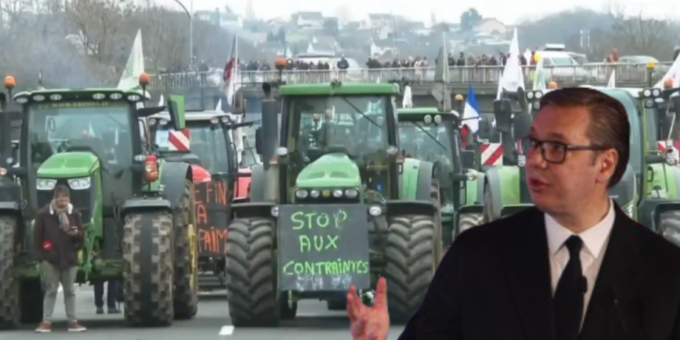 (VIDEO) Apsurd nad apsurdima! Vučić "diktator", a "demokratska" Evropa šalje oklopna vozila na poljoprivrednike