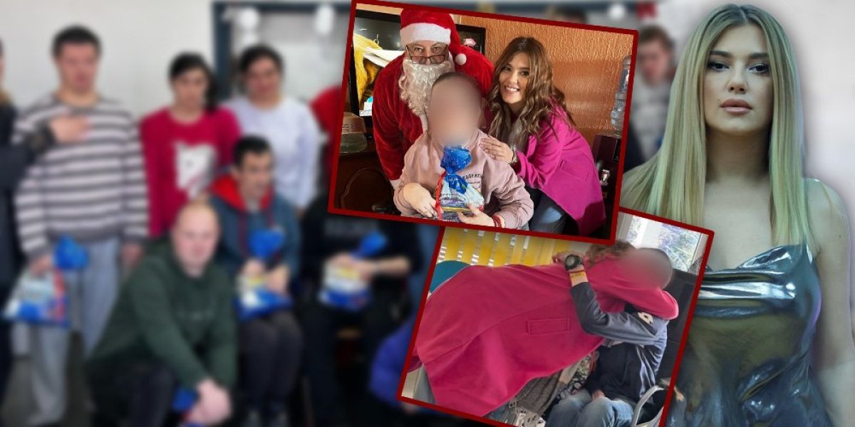 Uz Kiju, Deda Mraz i dalje deli paketiće! Voditeljka Informer TV u humanitarnoj akciji: "Nadam se da smo im ulepšali dan" (FOTO + VIDEO)