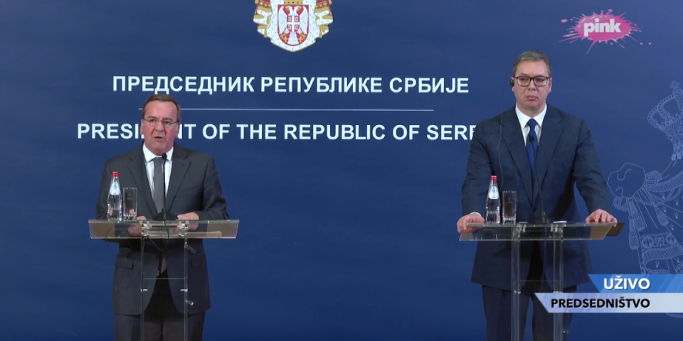 Imamo različita mišljenja o KiM! Vučić nakon sastanka sa Pistorijusom: Saglasni smo da su mir i stabilnost najvažniji za sve! (VIDEO)