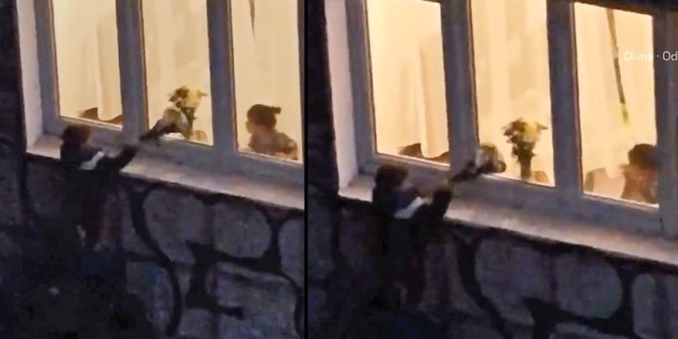 Mali šmeker sa Dorćola! Tako se osvaja srce devojčice dok mu drugari čuvaju stražu! Potezom oduševio Srbiju (VIDEO)