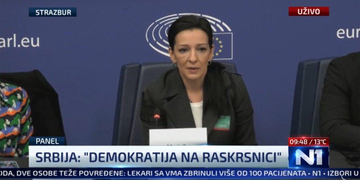 Marinika poziva na uvođenje sankcija Srbiji: Samo ponavlja "Vučić, Vučić", a ne pita Violu zašto Kurti teroriše Srbe na KiM!