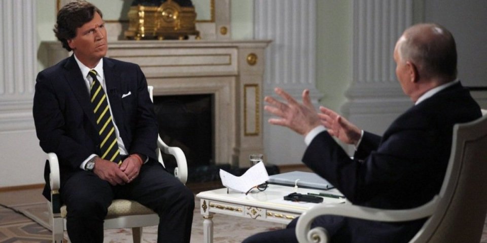Ne propustite! Kompletan intervju Takera Karlsona sa Putinom na Informer TV od 22h!