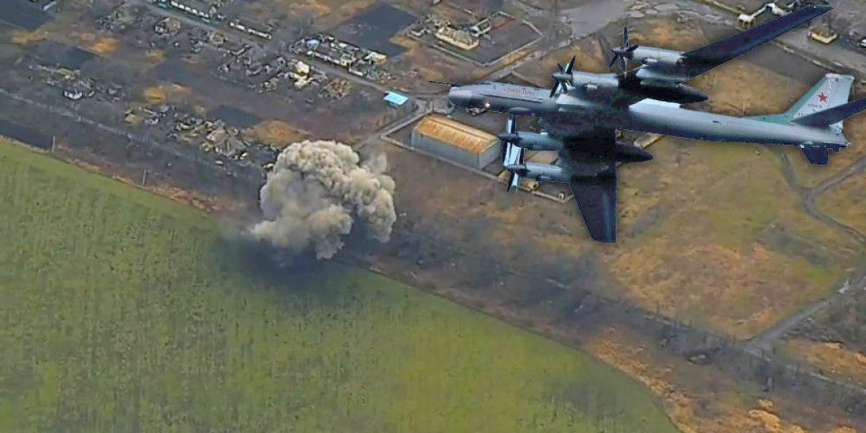(VIDEO) Brutalan masakr kasetnim bombama! Rusija zasula vojni poligon, vojska izvlači veliki broj leševa!