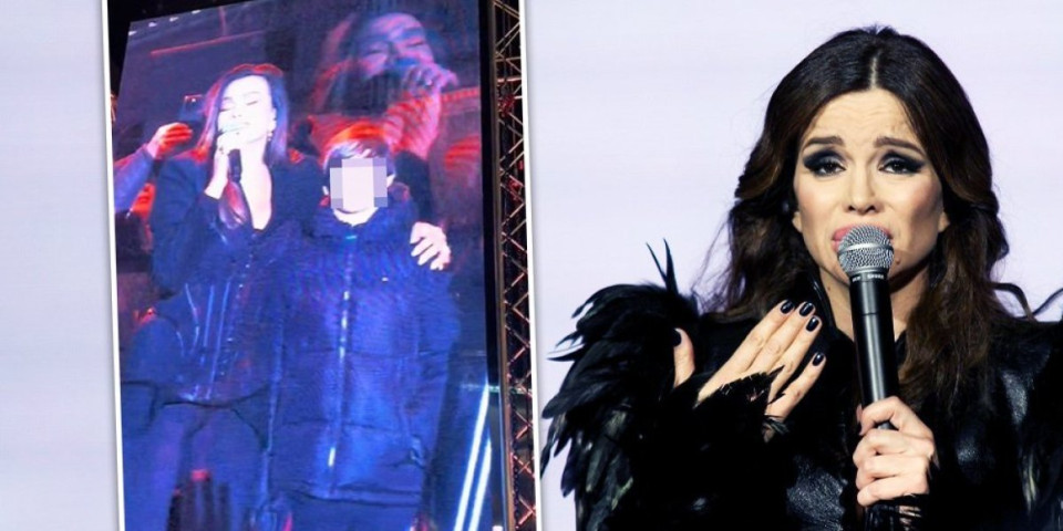 Severina na koncertu izvela sina na binu: Pevačica na ivici suza, publika ih podržala velikim aplauzom (FOTO+VIDEO)