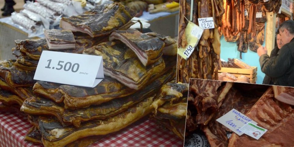 Koliko košta slanina i ostali mesni proizvodi na Slaninijadi u Kačarevu! Do nedelje, biće gužve! Pazite da vas "ne oderu" za parking