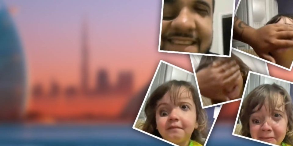 Instagram se usijao od komentara! Iskrivio ćerkici lice, pa počeo da se cereka - Zaradio je titulu najgoreg tate! (VIDEO)
