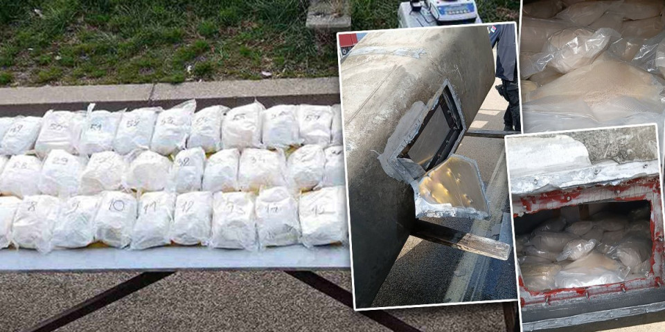 Carinici zaplenili 42 kilograma heroina! Mislilo se da su amfetamini, a onda (FOTO)