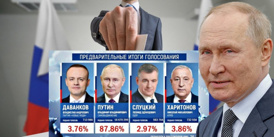 Udarno! Prvi rezultati izbora u Rusiji: Putin dobio više od 87% glasova! Ovo nije viđeno u istoriji!